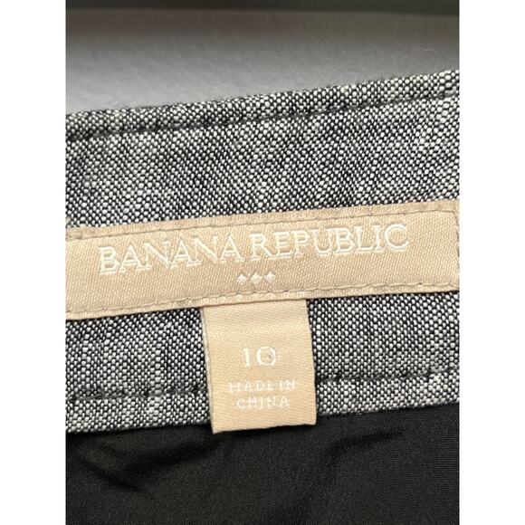 Banana Republic Ladies size 10 gray linen blend pencil skirt‎ - Picture 6 of 7